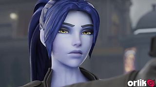 Widowmaker Loves Bandit's Huge Dick & Takes It All - 3D Overwatch