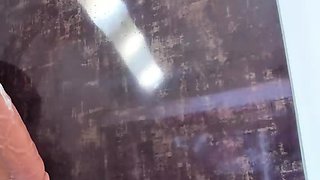 Extreme amateur pov blowjob by hot brunette latina