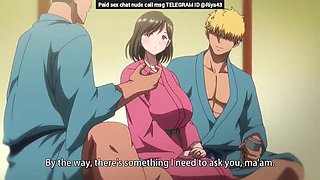 Natsu Zuma MILF anime hentai - big boobs wife rough anal sex