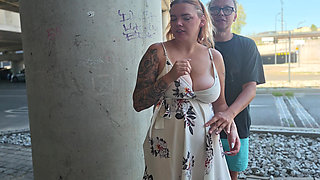 Hard Fucking in Broad Daylight on the Way From the Train Station. Blowjobs, Fucking, Cunnilingus, and More.