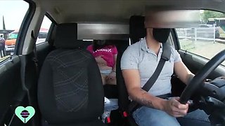 Hot Teen Gets Naked & Fingers Herself in Uber - Driver Secretly Records Her