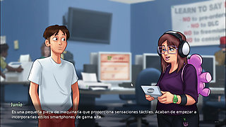 Teacher examines my penis until it lifts -summertime saga