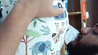 Biwi Ki Bahan Ki Maa Chod Di: Tasted Her Pussy First Time - Chubby Indian wife