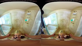 After Shower Creampie - Young Blonde Amateur Hardcore Creampie