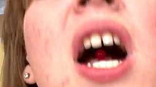 Gorgeous Brunette Kenna Fucked by Her Step Brother's Firm Dick