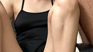 Hot Gagging Deepthroat Blowjob on an Office Chair