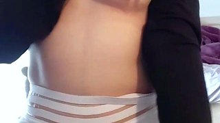 Brunette Solo Webcam Masturbation