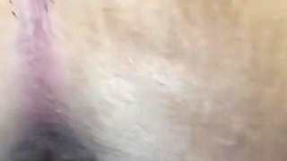 Double penetration with my butt plug, horny milf wife