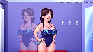 Fucking cartoons, big tits natural, video game