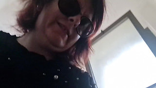 Sensational Compilation of Farts in Public Toilets and Great Piss for This Italian MILF