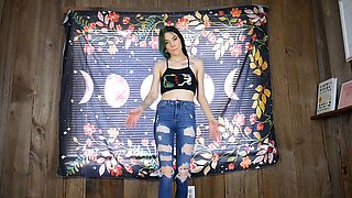Teen Cute Italian Brunette Solo At