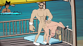 Fuckerman: Summer Time - It Has Been so Hot Outside so Let's Take off All Our Clothes and Cool off