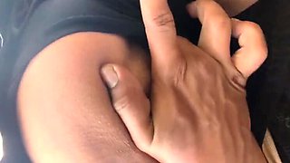 Jerking Off My Lover While Riding a Motorbike Near the Airport – Outdoor Sucking & Fucking