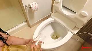 Toilet Goddess Submits To Anal Swirlies,pissing, And Cum Eating