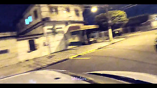 Breakfast in the Street! 18 Year Old Bitch Blowjob Me for Free in the Middle of the Street! Falled on the Net