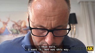 Daddy4k. naughty caroline marian is making that shaft sperm to get the ring out of it