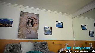 Hottest brunette solo webcam masturbation 2