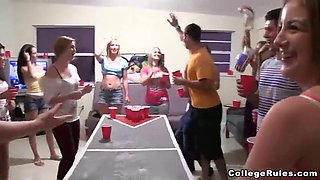 Watch as teen girls get wild at a wild party with tight stripping, group sex, and busty college babes