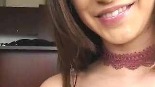 SisLovesMe - Gorgeous babe with perfect body gets to suck huge cock after losing in truth or dare