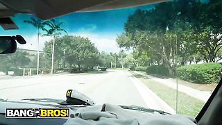 Sneaky Tony Rubino and Jessica Aaren - busty video - Bang Bros Network