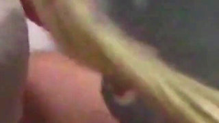 Blonde MILF with Pigtails Takes Cock and Cums in Her Mouth