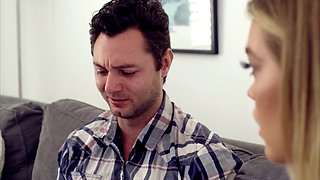 Step Sis sucks his hard dick