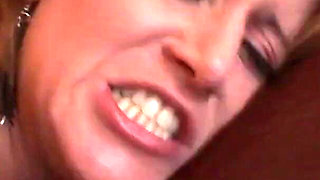 Summer Storm MILF masturbates sucks and fucks her ass to get her creampie