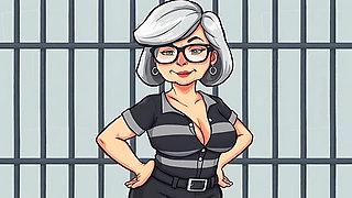 Granny in Jail Ai Porn Slideshow