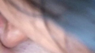 Giving a Rich Ass and Pussy Blowjob to My Fat, Slutty and Hairy Wife