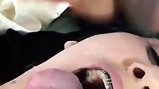 My stepsis wakes me up to fuck