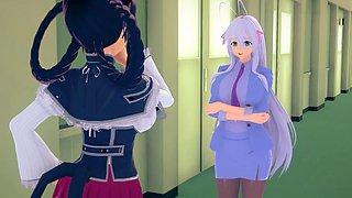 Booty, anime, thick