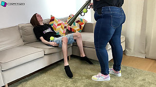Detonation of Testicles! His Crotch Hates Us so Much Haha! - Dave Moon - Jennifer - Bbusting (ballbusting)