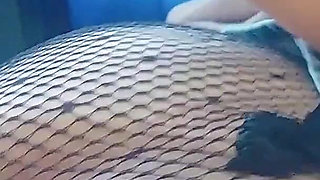 My Stepsister Let Me Fuck Her on All Fours with My Clothes on and I Came on the Soles of Her Feet