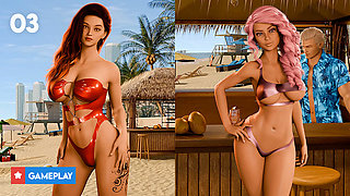 EP3: Getting to Know Nikki and Veronika - Grand Tits Adventure (Gameplay)