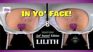 In Yo' Face! Vol. 8 hd- Thick Puerto Rican BBW Toilet POV