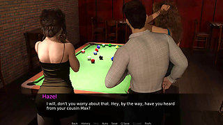 Nursing back to pleasure: playing pool with two sexy girls ep 74