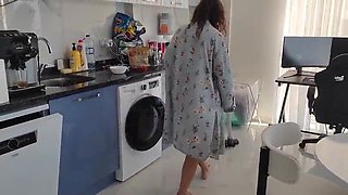 Step-mother: We're late! Parent's waiting! Okay, but only bum sex and promptly!