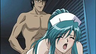 Green Haired Nurse Anime