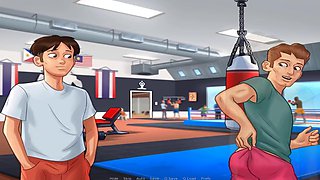 Summertimesaga's Misskitty2k gives Jenny's sweet spot a thorough licking