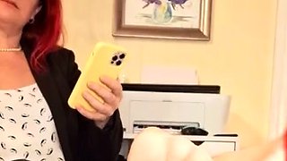 Maitresse Madelines solo foot fetish POV