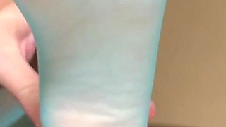 Foot Massage of Asian MILF Domme