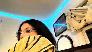 Hot teen brunette get facial after hard missionary pounding