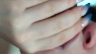 Footjob and Swallow Cum