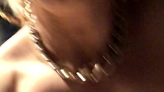 Amateur blond girl with big boobs getting fucked