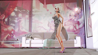 Iu-lila Dress Striptease Busty