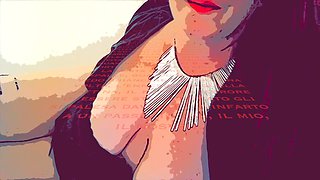 Isegretidialice with big boobs shares her sexy feelings and experiences