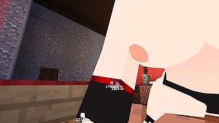 Minecraft Jenny Mod Meeting Ellie, a Goth Dommy Mommy and She Calls Us a Good Boy, Picks Us up and Face Fucks