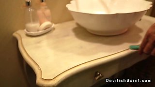 Big tits MILF takes anal outdoor from big dick