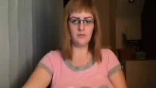 Amateur Camgirl with Huge Natural Tits!