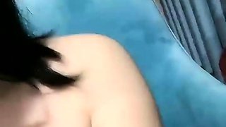Asian small tit girl masturbating